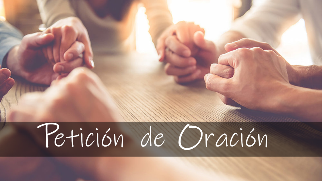 Peticiones de oración