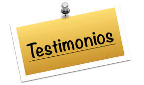 Testimonios